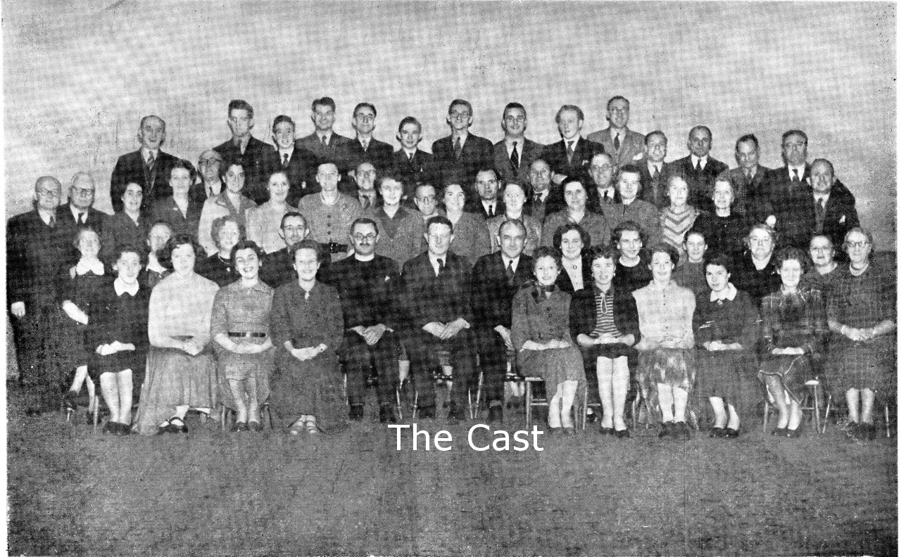 The Cast of Yeomen 1955