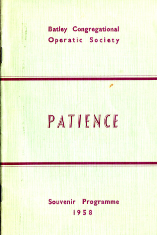 Patience (1958)