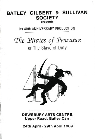 Pirates 1989 Programme