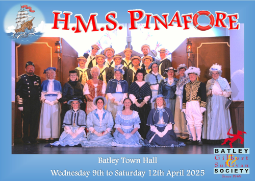 Pinafore 2025 cast photo