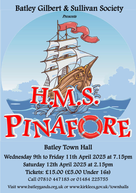 Our Next Show Poster - HMS Pinafore