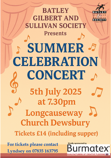 2025 Concerts Poster